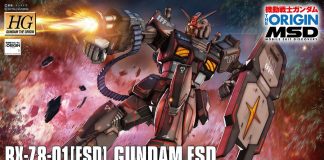 HG Gundam The Origin MSD Series Gundam FSD