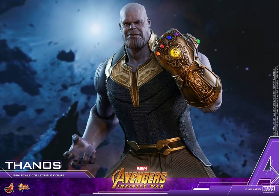 Hot Toys Thanos from Avengers Infinity War movie