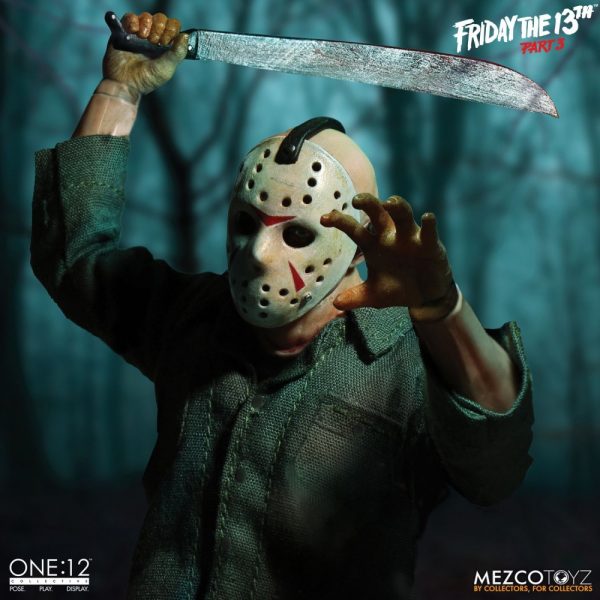 Mezco Toyz One:12 Collective Jason Voorhees from Friday The 13th Part 3 ...