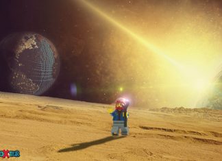 Lego Man Lost In Space