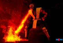 Storm Collectibles Mortal Kombat Scorpion Fire Breath