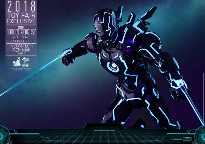 Hot Toys 1/6th scale Neon Tech Iron Man Mark IV [Iron Man 2] | Rio X Teir