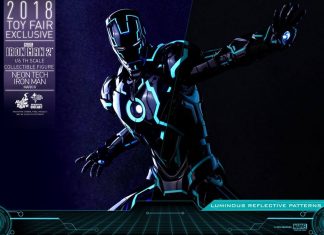 Hot Toys Neon Tech Iron Man Mark IV