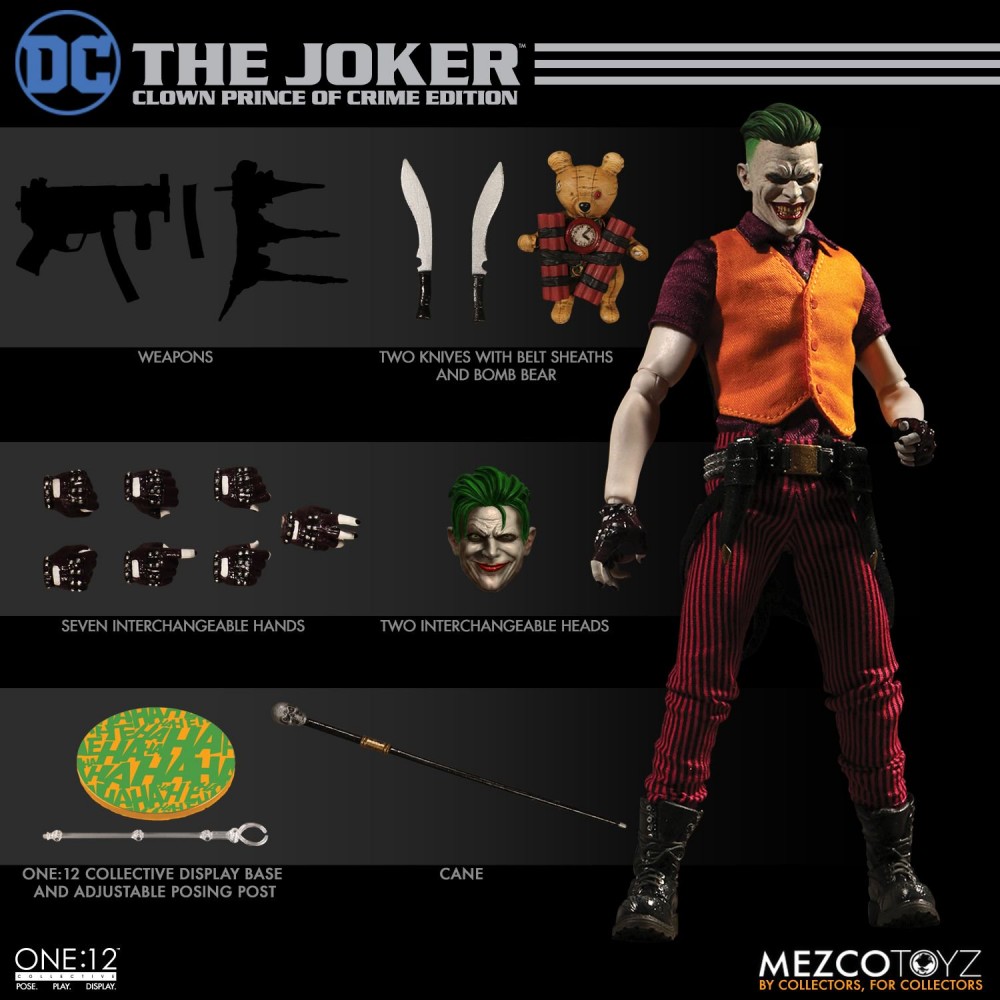 Mezco Toyz One12 Collective The Joker Clown Prince of Crime Edition
