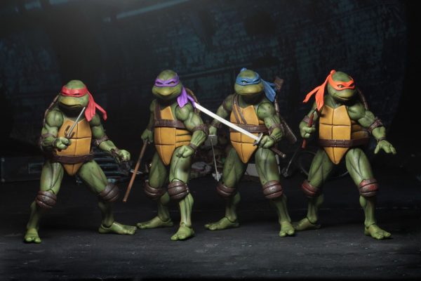 Neca 7″ Teenage Mutant Ninja Turtles (1990 Movie) Box Set | Rio X Teir