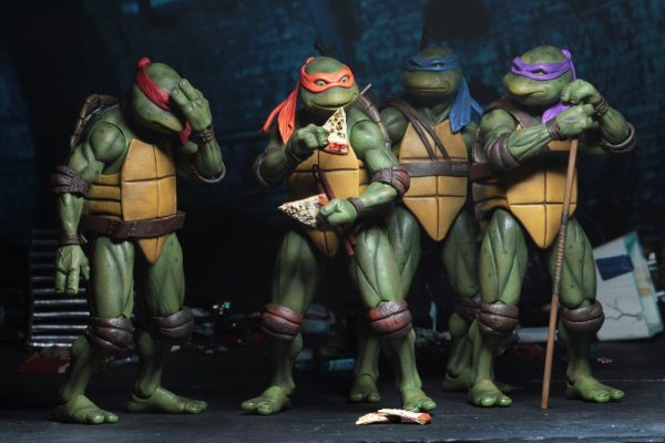 Neca 7″ Teenage Mutant Ninja Turtles (1990 Movie) Box Set | Rio X Teir