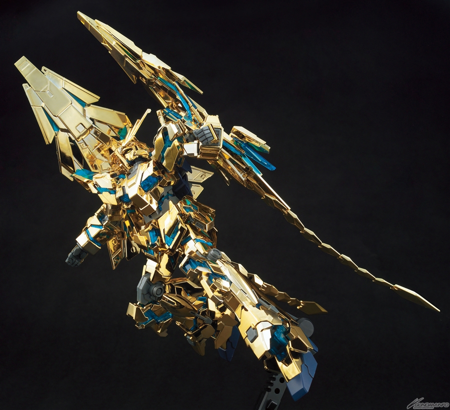 HGUC Unicorn Gundam Phenex Destroy Mode NARRATIVE Version Gold Coating