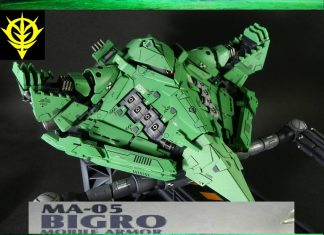 Mobile Armor Bigro Gundam Model Kit Customize