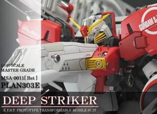 Bandai MG Deep Striker Gundam Custom Build