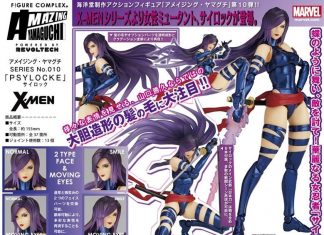 Revoltech Amazing Yamaguchi Psylocke X-Men