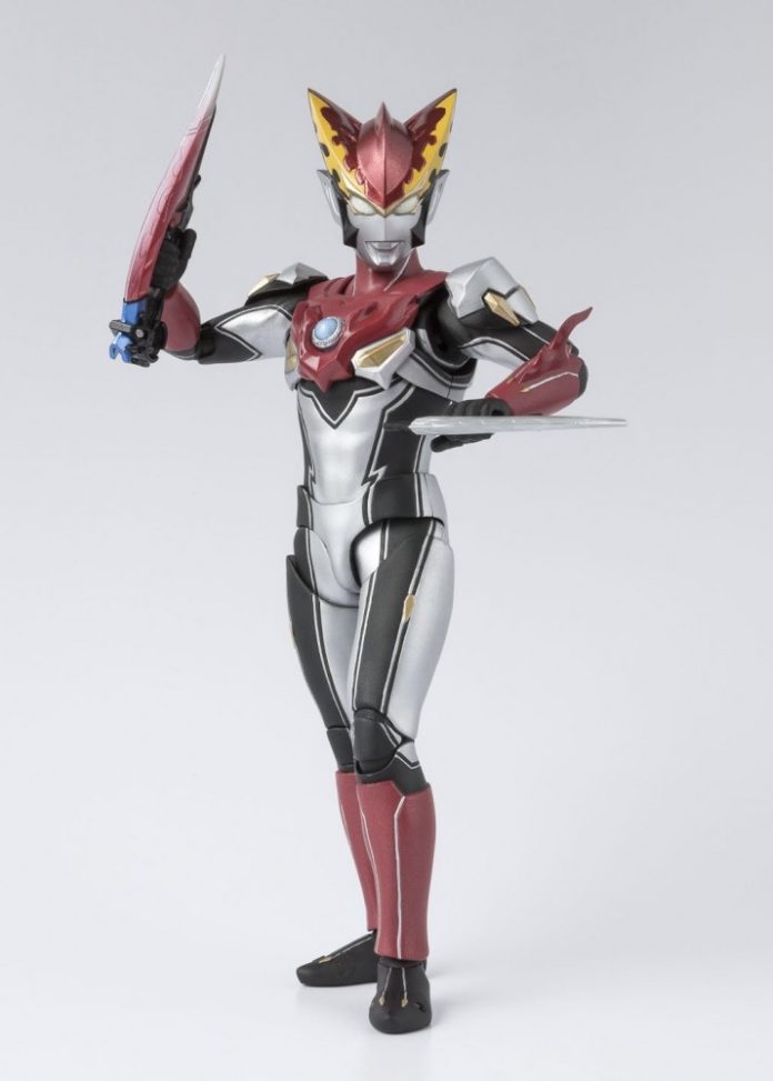 shf ultraman rosso flame