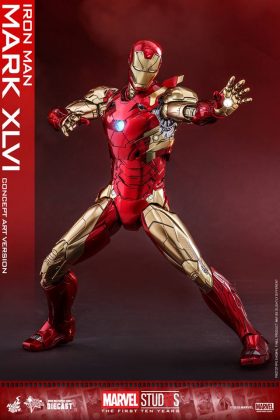 Hot Toys 1/6th scale Iron Man Mark XLVI (Concept Art Version) | Rio X Teir