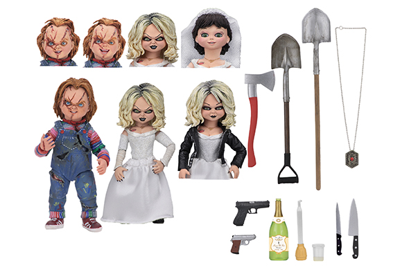 Neca Bride of Chucky 7inch Ultimate Chucky and Tiffany 2-Pack