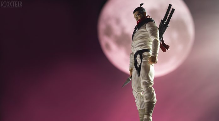 White Ninja Under The Moon