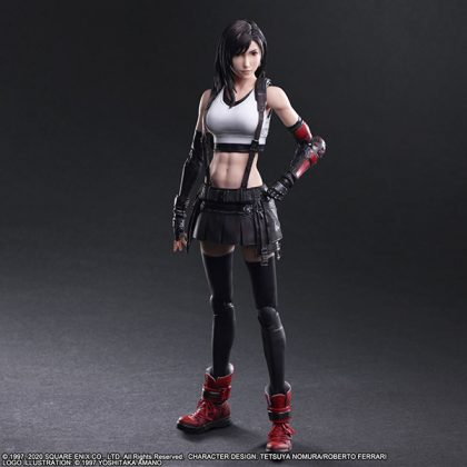 square enix final fantasy vii remake play arts kai tifa lockhart action figure