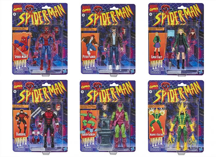 Marvel Legends Series Spider-Man Retro Wave Collection | Rio X Teir