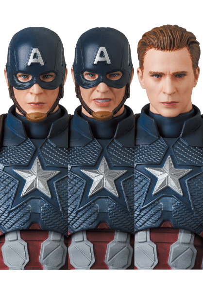 Mafex Series No.130 Captain America [Avengers: Endgame Ver.]