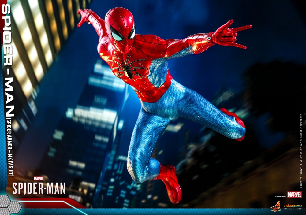 marvel spider man ps4 toy