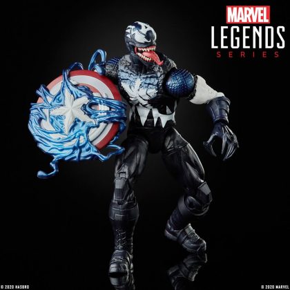 Marvel Legends Series Venomized Captain America [Spider-Man Maximum ...