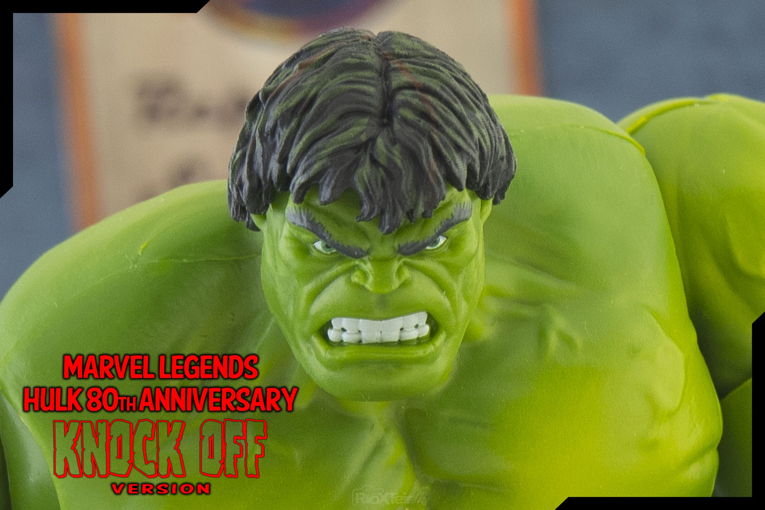 Marvel Legends Hulk 80th Anniversary Knock Off Review Rio X Teir