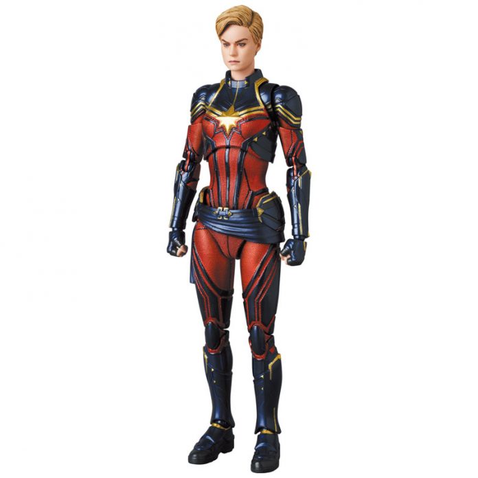 Mafex Series No. 163 Captain Marvel [avengers: Endgame] 