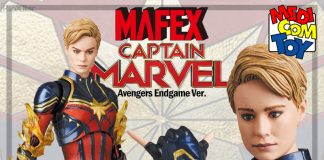 Mafex Series No. 163 Captain Marvel [Avengers: Endgame]